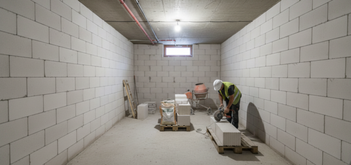 gasbeton als baumaterial für den keller